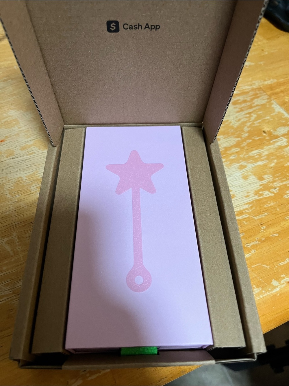Ultra rare limited edition Cash App tap to pay pink wand